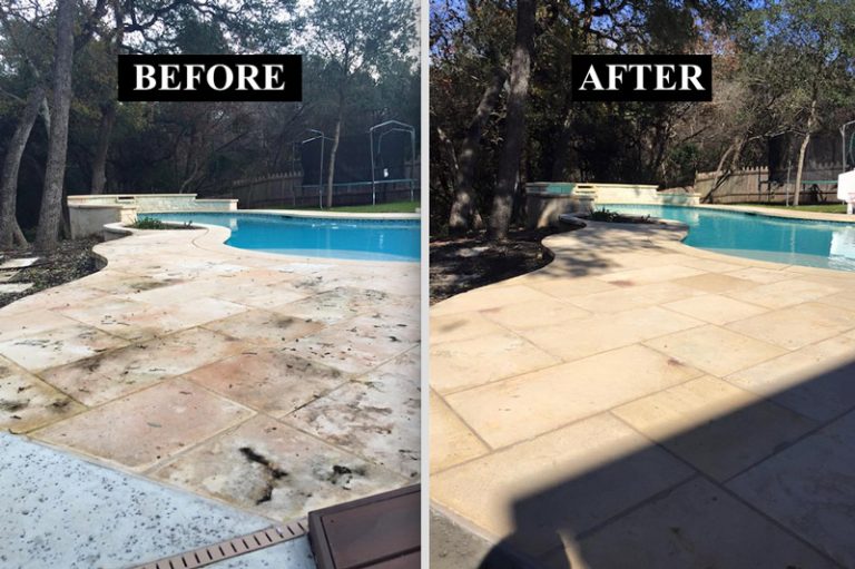 Limestone Cleaning & Sealing Lueders, Austin Stone Tile Texas