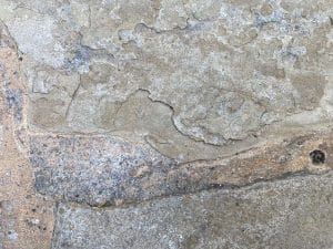 Travertine Flaking